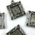 cammeo charms argento tibetano 18mm lotto da 3 pezzi