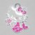 Hello kitty charms ciondolo smaltato sirena rosa