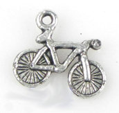 lotto 5 charms bicicletta 1,5 cm