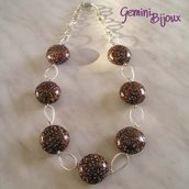 Collana Murrine Brown Collana Murrine Brown