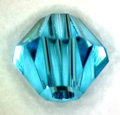 10 cristalli swarosky swarovski azzurro 4 mm