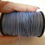 Cordoncino cerato 1,5mm azzurro made in italy