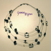 Collana Cavetto nera Collana Cavetto nera