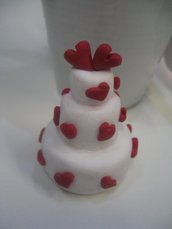 mini wedding cake 