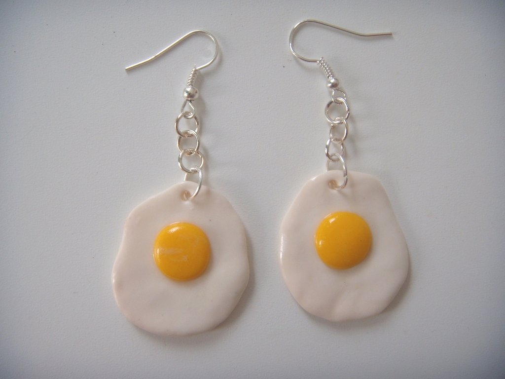 Orecchini A Uovo Di Pasqua In Argento Sterling 925 - Ipoallergenici Confezione Regalo