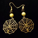 Orecchini ragno gotici: gioielli aracnidi in argento sterling 925 con