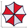 TOPPA/IRON PATCH Resident Evil Umbrella Logo PATCH RICAMATI