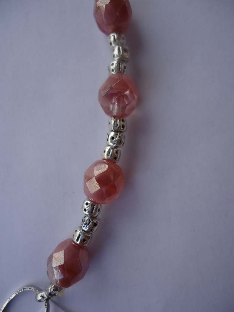Collana Grosso In Corda Di Cotone Nero Con Perline In Ceramica E Resina – Lunghezza 66 Cm - 3