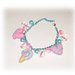 Bracciale lollipop cuori fimo