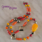 Collana estiva fimo Collana estiva fimo