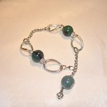 Bracciale In Giada Rosa Viola Naturale - Gioiello Portafortuna Con Certificato, Regalo Donna