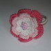 Fermacapelli fiore crochet