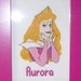 Quadretto "Principesse" Aurora -punto croce-