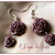 Velvet Rose earrings - Orecchini