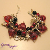 Bracciale Red Hearts Bracciale Red Hearts