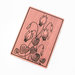 ACEO "Impronte 006, Ciclamini Rosa" - cartolina stampata da collezione