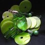 materiale bijoux verde