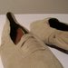 SUEDE BALLET FLATS (BALLERINA) - SIZE 6.5 - '80 - MADE IN ITALY - NEW AND NEVER WORN