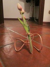 vaso porta fiori in rame - 4