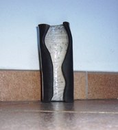 vaso-scultura raku