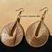 Orecchini "Sparkle" Gold - Thread earrings