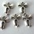 Charms fiocchetto in argento tibetano Nickel free 5 pezzi