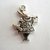 Charms Bianconiglio argentato Nickel free 4 pezzi