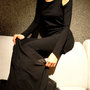 All Black "Bold and The Beautiful" Set of Top, Leggings, Shawl