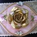 bomboniera battesimo cetro tavola ovale in marmo rosa di potogallo 