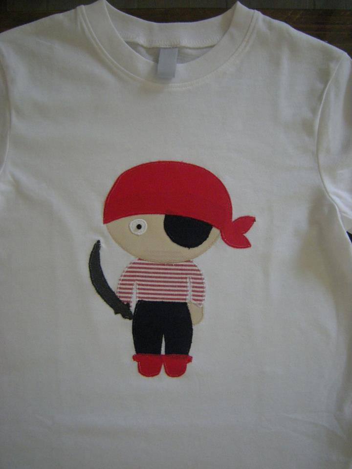 Maglietta Pirata Personalizzata A Colori - Sublimazione, Per