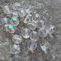 20 mezzi cristalli Crystal Aurora Boreale AB 6 mm.