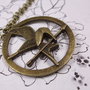 The Hunger Games Pendant ,Inspired Mockingjay Necklace-Hot Sale K461 