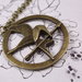 The Hunger Games Pendant ,Inspired Mockingjay Necklace-Hot Sale K461 