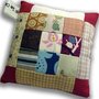 Patchwork Pincushion -- by Le Coccole -- tiny nine patch