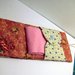 Patchwork needle book -- needle case -- by Le Coccole