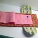 Patchwork needle book -- needle case -- by Le Coccole