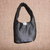B56 Mini borsa a mano nera con swarovsky--------Mini black handbag with Swarovsky crystal