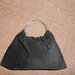 B9 borsa in pelle scamosciata nera--------black suede  handbag