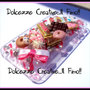 Cover iPhone4 - 4s biscotti dolci , panna, fragole, waffle, donut, kinder cereali, idea regalo