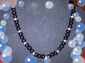 collana di perle nere