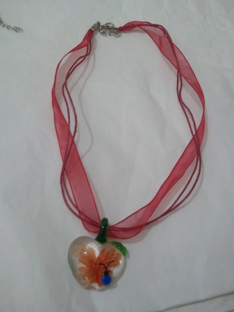 Murrina Murano Glass Pendant and Earrings Set Made in Italy