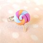 Anello lollipop lecca-lecca in Fimo kawaii