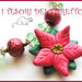 Bracciale "Stella di Natale Rosso Carminio" 2012 fimo kawaii idea regalo cernit 