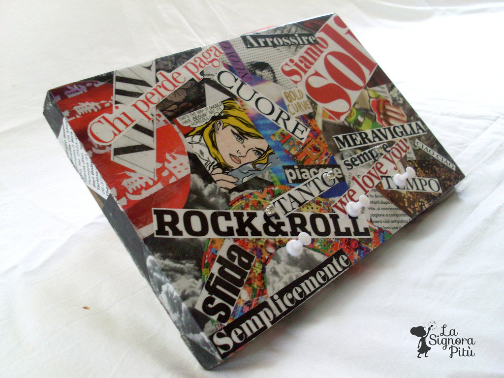 Appendichiavi Decoupage PopArt Per la casa e per te Decorare c... su MissHobby