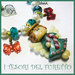 Bracciale "Natale 2012 Fufuangel Verde-Rosso" fimo cernit kawaii idea regalo per lei bijoux natalizi 