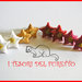 Orecchini "Natale 2013 Perno stelle Natale Rosso Carminio" fimo cernit kawaii idea regalo per lei bijoux natalizi