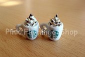 Frappuccino Starbucks - orecchini pendenti