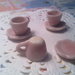 Tazzina da caffè (come da bar) in ceramica 