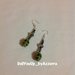 orecchini teschio --- skull earrings