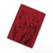 ACEO "Impronte 008, Papaveri rosso lampone" - cartolina stampata da collezione